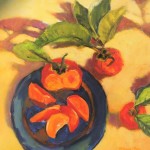 blue plate persimmons